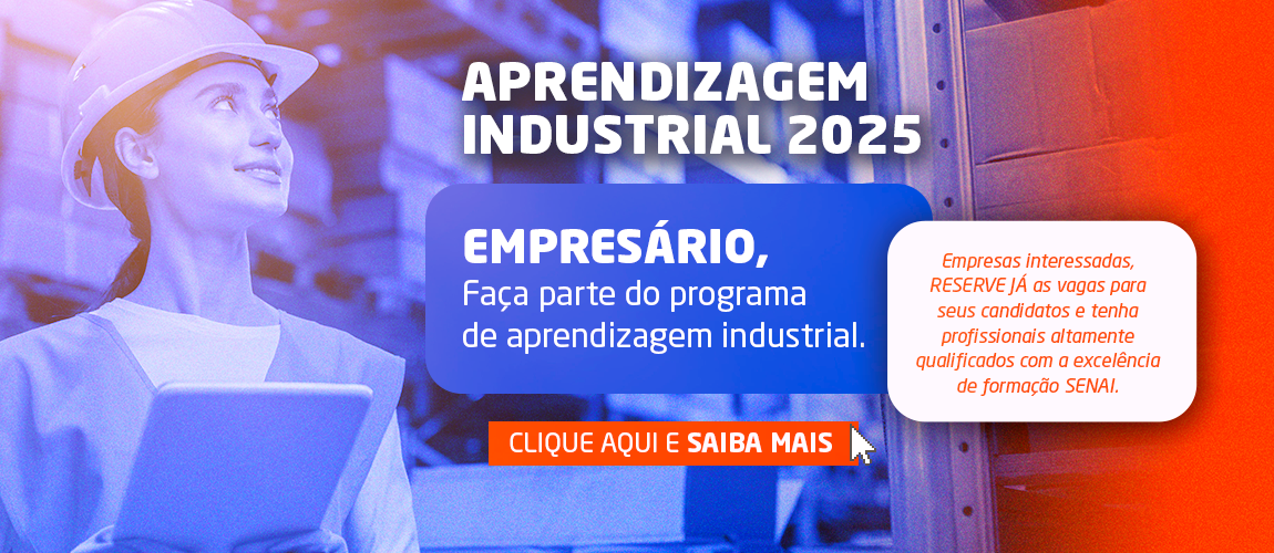 Edital de Aprendizagem Industrial